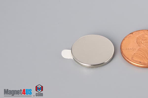5/8" dia. x 1/16" N N42 3M Adhesive Disc Magnet - photo 9