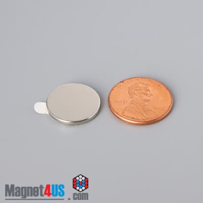 5/8" dia. x 1/16" N N42 3M Adhesive Disc Magnet - photo 14