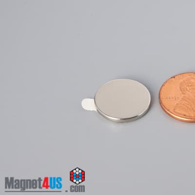 5/8" dia. x 1/16" N N42 3M Adhesive Disc Magnet - photo 15