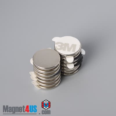 5/8" dia. x 1/16" N N42 3M Adhesive Disc Magnet - photo 17