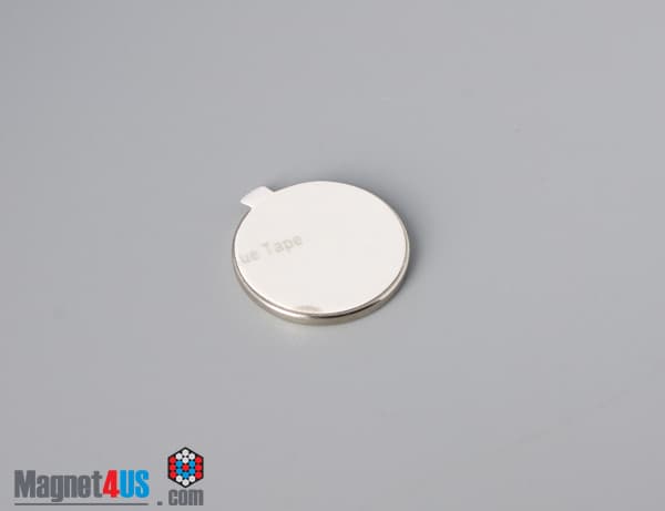 3/4" dia. x 1/16" S N42 3M Adhesive Disc Magnet - photo 4