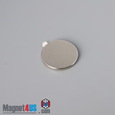 3/4" dia. x 1/16" S N42 3M Adhesive Disc Magnet - photo 13