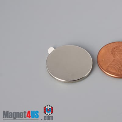 3/4" dia. x 1/16" S N42 3M Adhesive Disc Magnet - photo 15