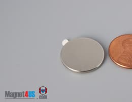 3/4" dia. x 1/16" S N42 3M Adhesive Disc Magnet - photo 21