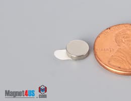 1/4" dia. x 1/16" N N42 3M Adhesive Disc Magnet - photo 22