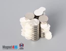 1/4" dia. x 1/16" N N42 3M Adhesive Disc Magnet - photo 23