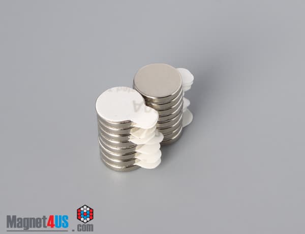 3/8" dia. x 1/16" N N42 3M Adhesive Disc Magnet - photo 6