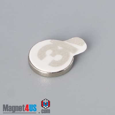 3/8" dia. x 1/16" N N42 3M Adhesive Disc Magnet - photo 14