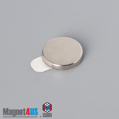 3/8" dia. x 1/16" N N42 3M Adhesive Disc Magnet - photo 15