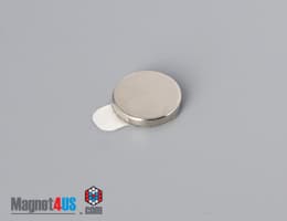 3/8" dia. x 1/16" N N42 3M Adhesive Disc Magnet - photo 21