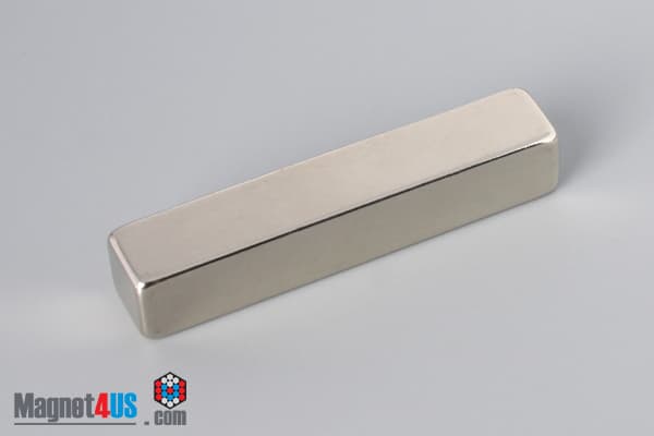 2" x 3/8" x 3/8" N45 Neodymium Block Magnet - photo 2