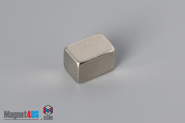 1/4" x 1/4" x 3/8" N52 Neodymium Block Magnet - photo 2