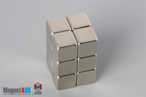 5/16" x 5/16" x 5/16" N40 Neodymium Block Magnet - photo 4