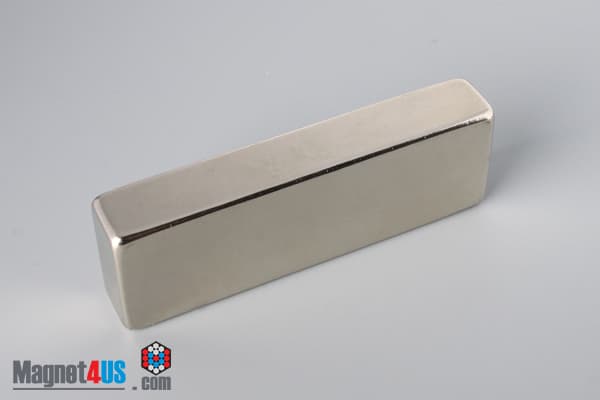 3" x 1" x 1/2" N52 Neodymium Block Magnet - photo 4