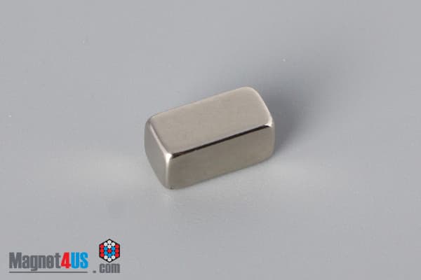 3/8" x 3/16" x 3/16" N45 Neodymium Block Magnet - photo 2