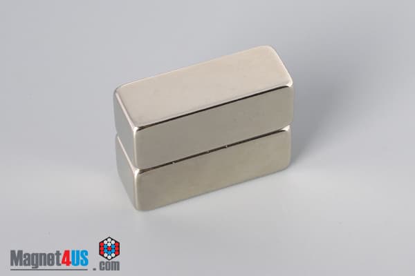 3/8" x 3/8" x 1" N45 Neodymium Block Magnet - photo 4