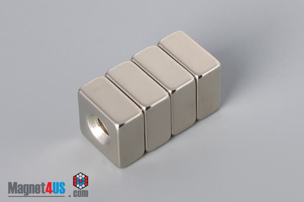 1/2" x 1/2" x 1/4" #6 N42 Countersunk Magnet - photo 9