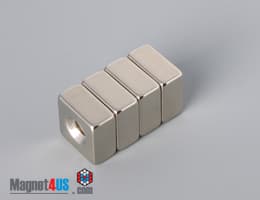 1/2" x 1/2" x 1/4" #6 N42 Countersunk Magnet - photo 19