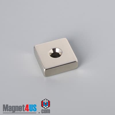 3/4" x 3/4" x 1/4" #6 N42 Countersunk Magnet - photo 11