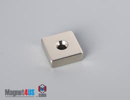 3/4" x 3/4" x 1/4" #6 N42 Countersunk Magnet - photo 16