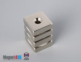 3/4" x 3/4" x 1/4" #6 N42 Countersunk Magnet - photo 19