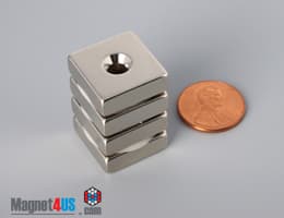 3/4" x 3/4" x 1/4" #6 N42 Countersunk Magnet - photo 20