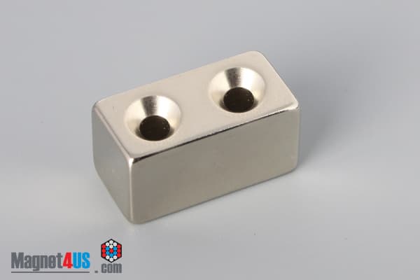 1" x 1/2" x 1/2" #6 N42 Countersunk Magnet - photo 6