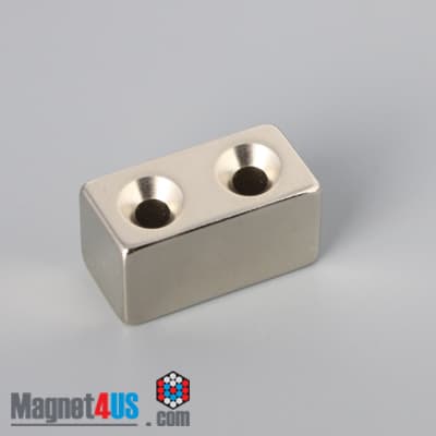 1" x 1/2" x 1/2" #6 N42 Countersunk Magnet - photo 11