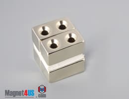 1" x 1/2" x 1/2" #6 N42 Countersunk Magnet - photo 19