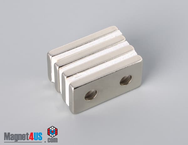 1" x 1/2" x 1/8" #6 N42 Countersunk Magnet - photo 7