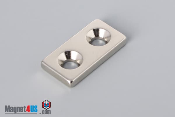 1" x 1/2" x 1/8" #6 N42 Countersunk Magnet - photo 8