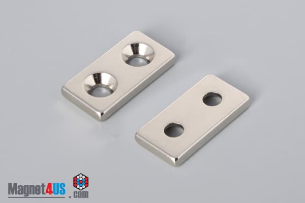 1" x 1/2" x 1/8" #6 N42 Countersunk Magnet - photo 9