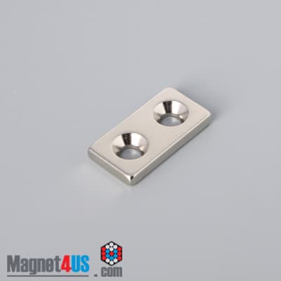 1" x 1/2" x 1/8" #6 N42 Countersunk Magnet - photo 15