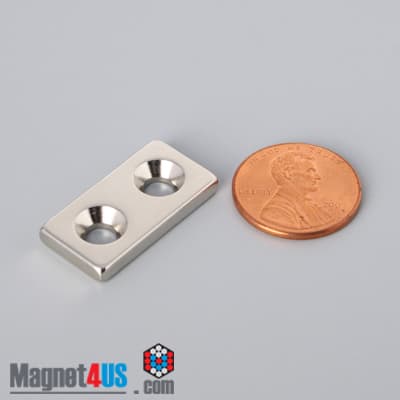 1" x 1/2" x 1/8" #6 N42 Countersunk Magnet - photo 17
