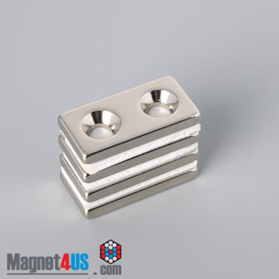 1" x 1/2" x 1/8" #6 N42 Countersunk Magnet - photo 19