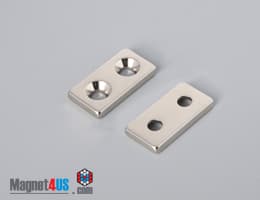 1" x 1/2" x 1/8" #6 N42 Countersunk Magnet - photo 23