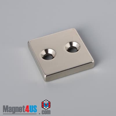 1" x 1" x 3/16" #6 N42 Countersunk Magnet - photo 13