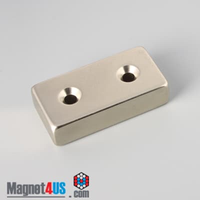 2" x 1" x 1/2" #8 N42 Countersunk Magnet - photo 13