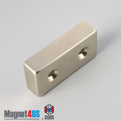 2" x 1" x 1/2" #8 N42 Countersunk Magnet - photo 16
