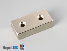 2" x 1" x 1/2" #8 N42 Countersunk Magnet - photo 19