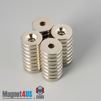1/2" od x 1/8" #4 N42 Countersunk Magnet - photo 17