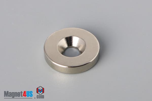 5/8" od x 1/8" #6 N42 Countersunk Magnet - photo 6