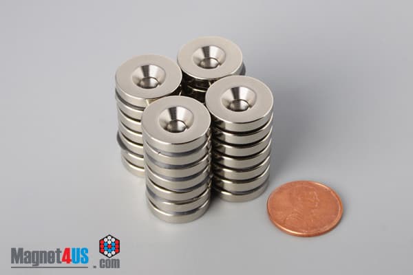 5/8" od x 1/8" #6 N42 Countersunk Magnet - photo 10