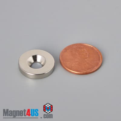 5/8" od x 1/8" #6 N42 Countersunk Magnet - photo 12