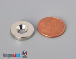 5/8" od x 1/8" #6 N42 Countersunk Magnet - photo 17