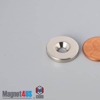 3/4" od x 1/8" #8 N42 Countersunk Magnet - photo 28