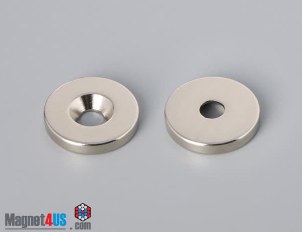 3/4" od x 1/8" #8 N42 Countersunk Magnet - photo 5