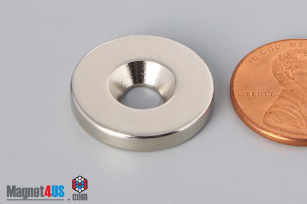 3/4" od x 1/8" #8 N42 Countersunk Magnet - photo 10