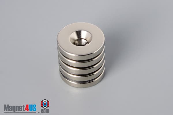 3/4" od x 1/8" #8 N42 Countersunk Magnet - photo 13