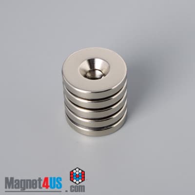 3/4" od x 1/8" #8 N42 Countersunk Magnet - photo 17